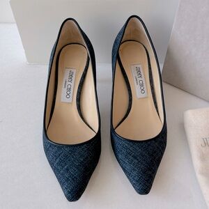 Jimmy Choo Navy Heels